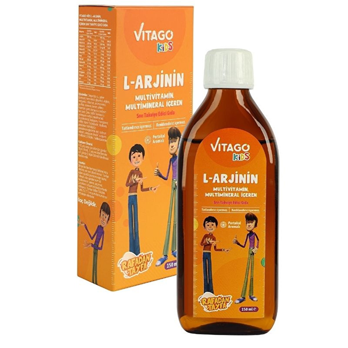 Vitago Kids L-Arginine Multivitamin Syrup 150ml - Immune Support | Triawell