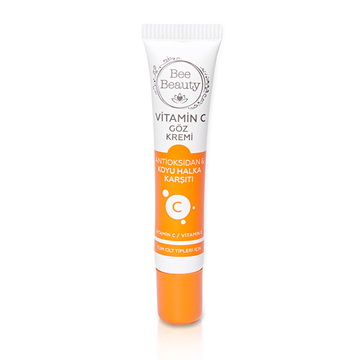 Bee Beauty Vitamin C Eye Cream 15ml - Reduces Dark Circles | Hydrating Formula