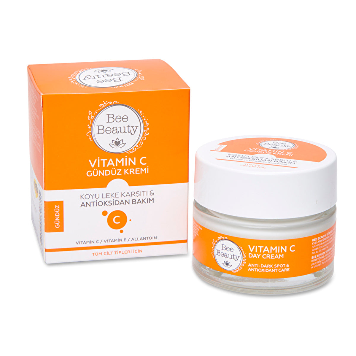 Bee Beauty Vitamin C Day Cream 50ml - Brightening Formula | Skincare - Image #1