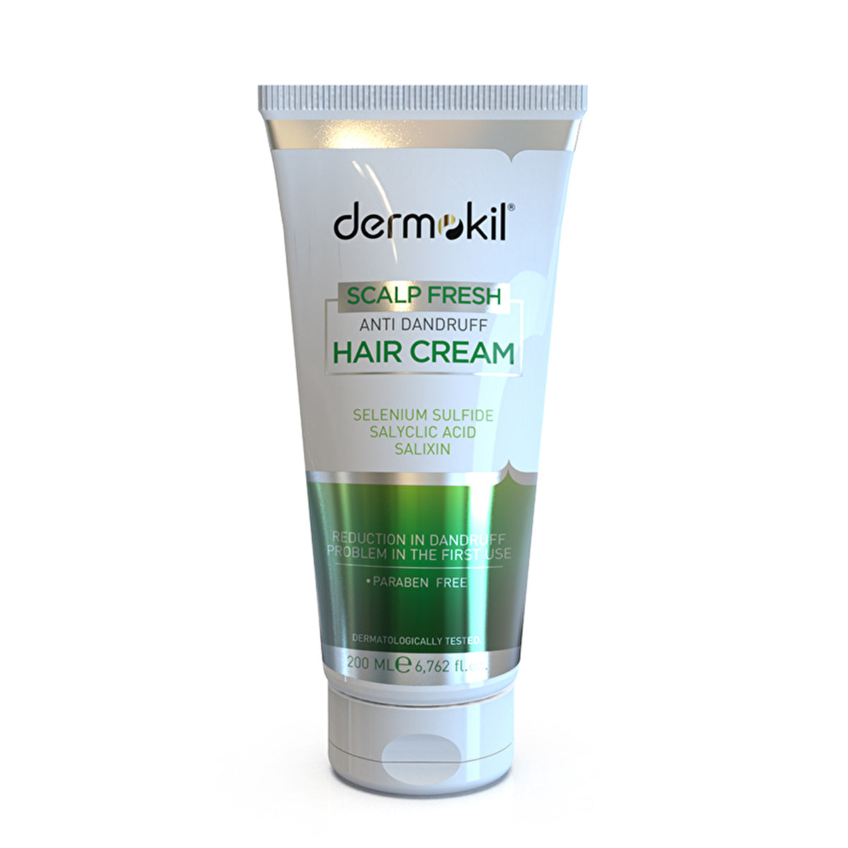 Dermokil Scalp Fresh Anti-Dandruff Hair Cream 200ml - Nourishing Formula | Hydrating Treatment