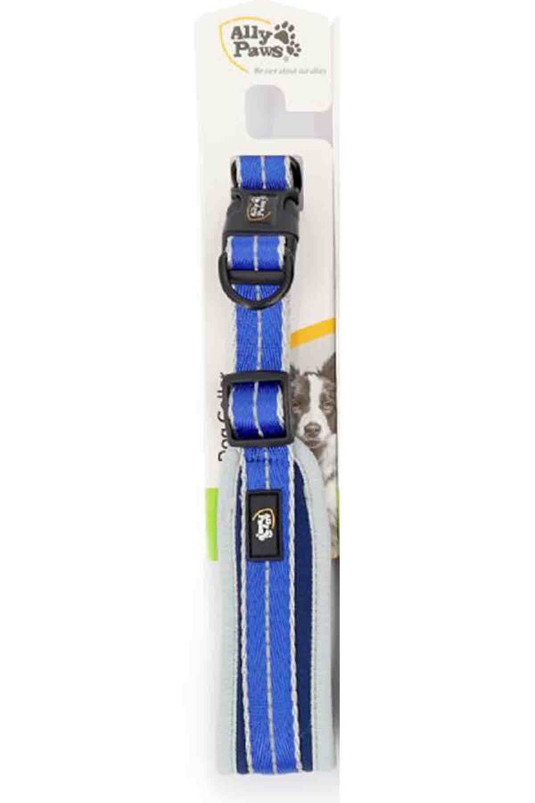 Ally Paws Dog Collar Durable Adjustable Neck Strap Medium