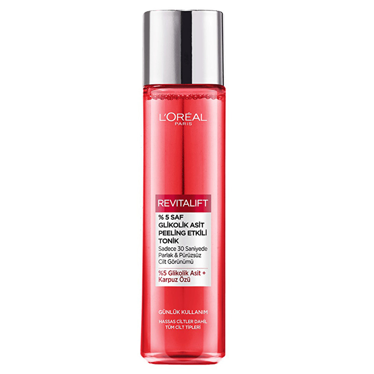 L'Oreal Paris Revitalift Pure Glycolic Acid Toner 180ml - Brightening Formula - Image #1