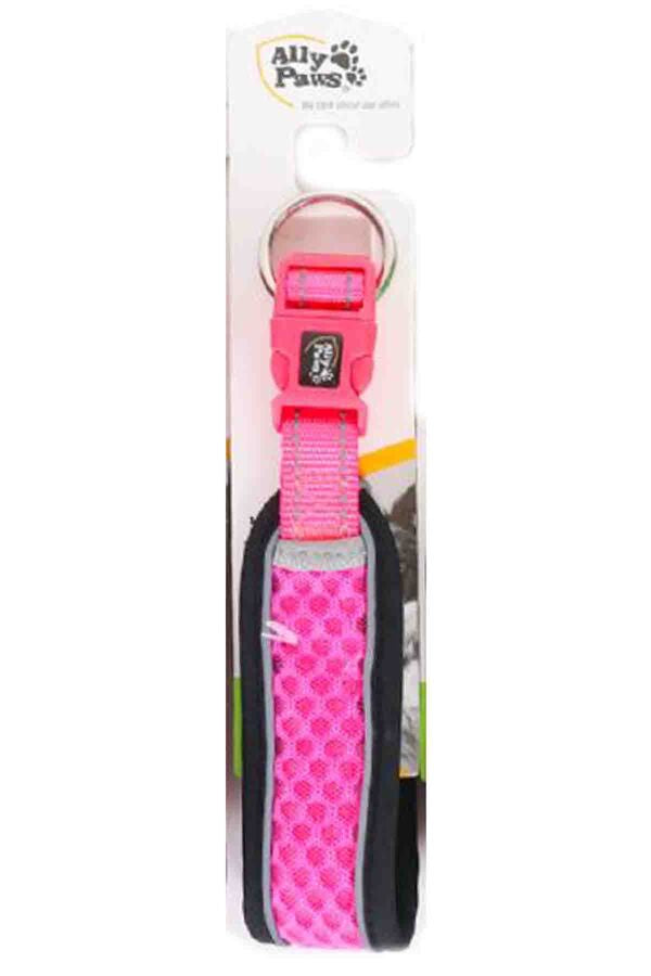 Ally Paws Dog Collar Durable Adjustable Neck Strap Medium 2cm x 35-50cm