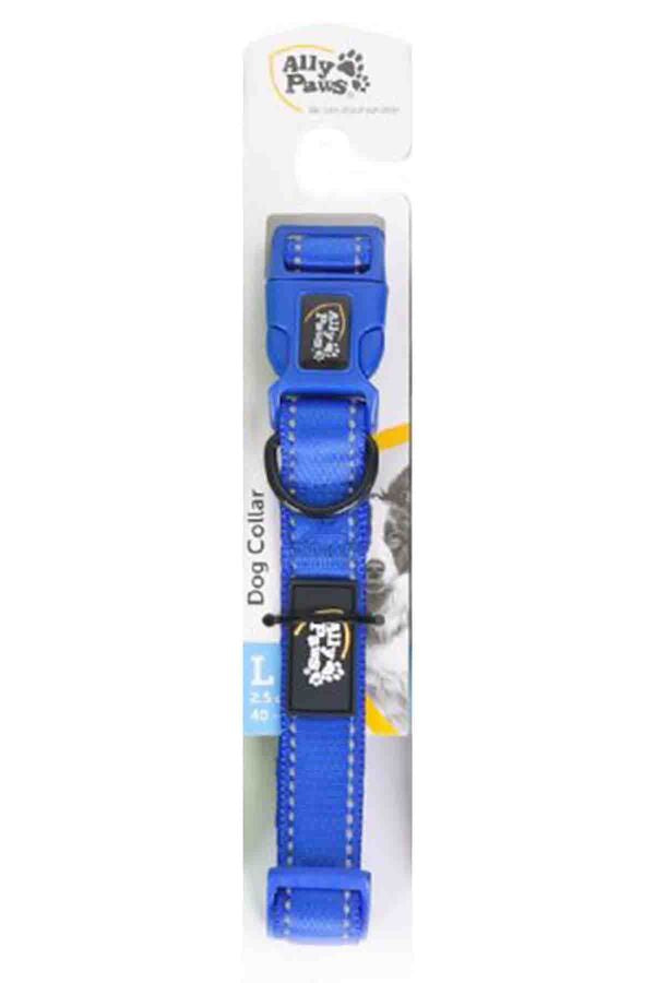 Ally Paws Dog Collar Durable Adjustable Neck Strap Large 40-60cm