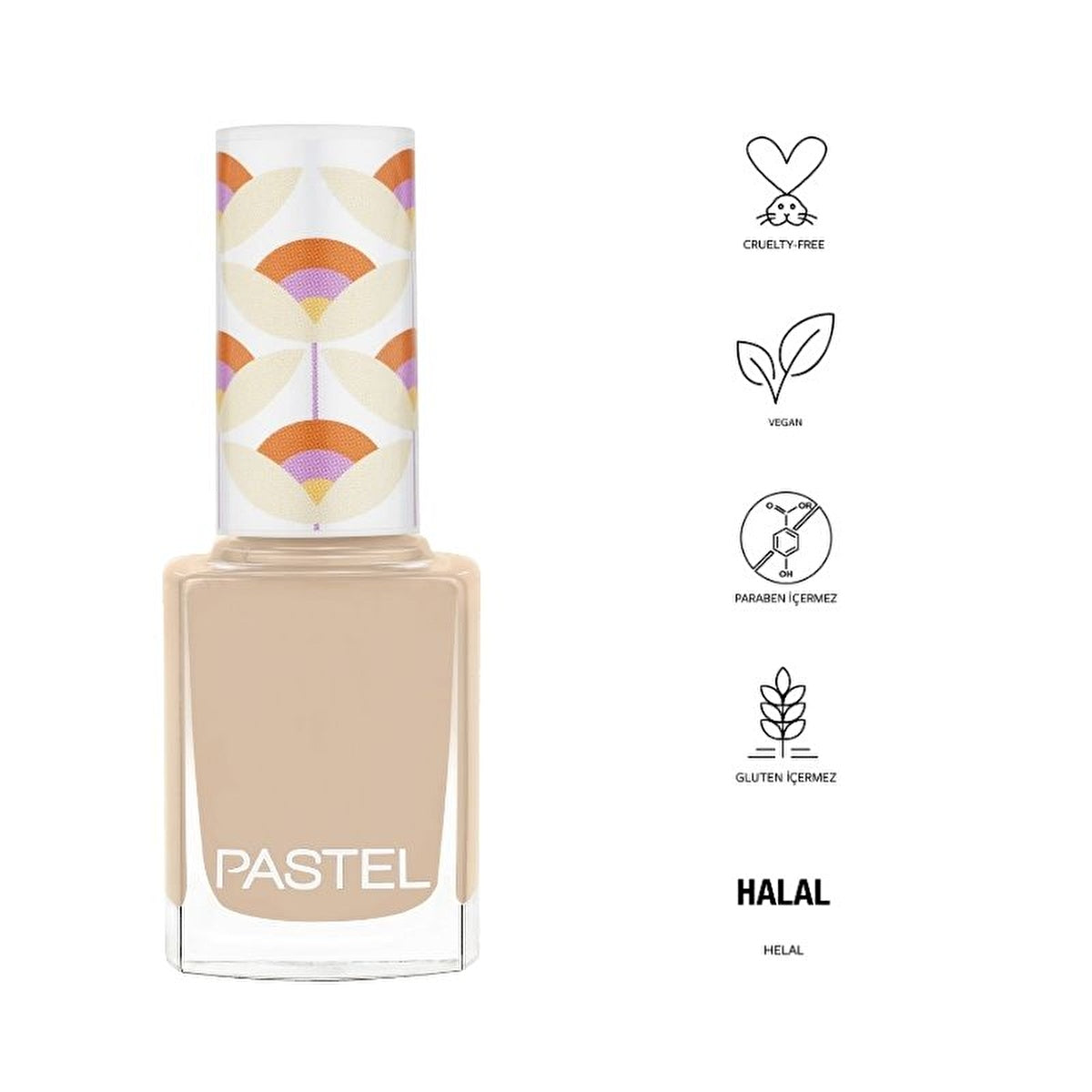 Pastel Summer Nail Polish 380 - Long-Lasting & High Shine | Vegan - Image #1