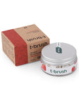 T-Brush Strawberry Flavored Toothpaste Tablets - Fluoride | Vegan - Image 