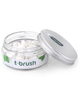 T-Brush Spearmint Toothpaste Tablets with Fluoride - Eco-Friendly - Image 