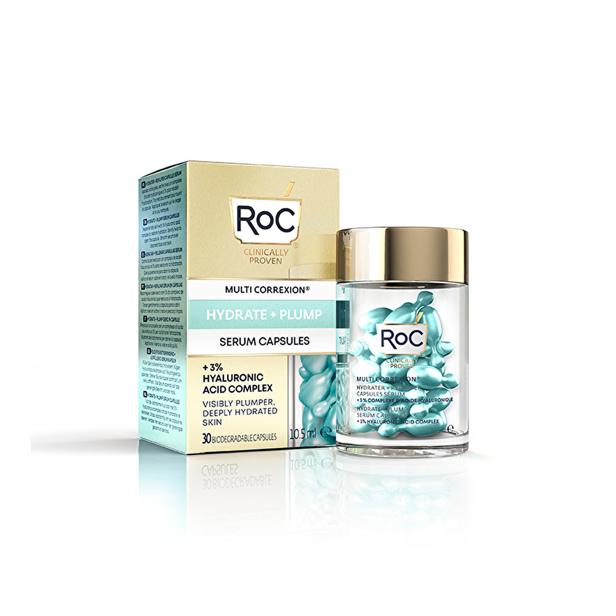 RoC Multi Correxion Hydrating Serum Capsules 30 pc - Revitalizes Skin | RoC - Image #4