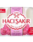 Hacı Şakir Classic Flower Therapy Soap 4 x 2.47oz - Traditional Turkish Soap - Image 