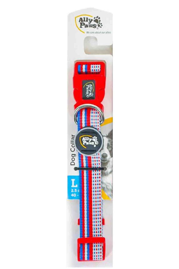 Ally Paws Dog Collar Durable Adjustable Large 2.5cm x 40-60cm
