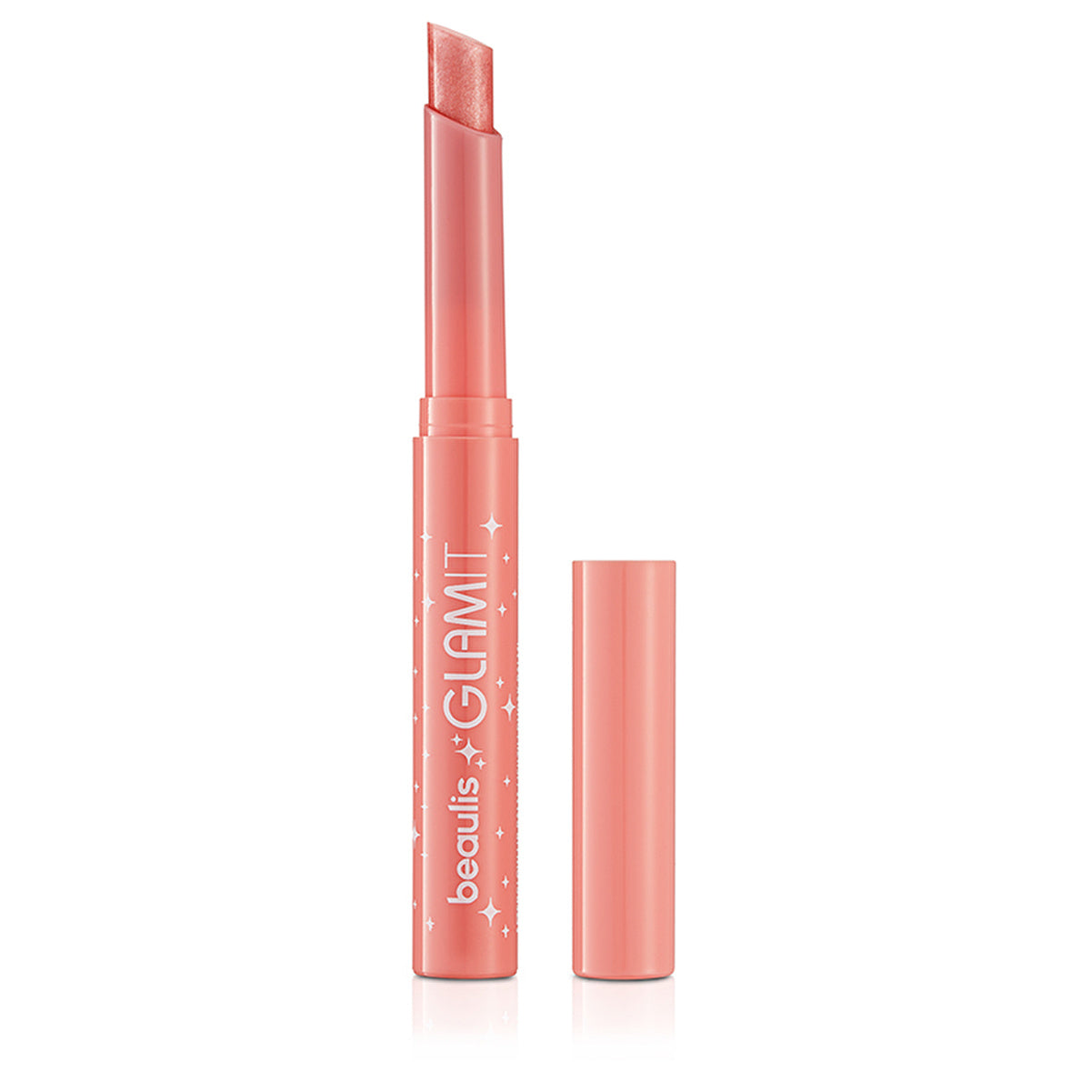 Beaulis Glam It Shimmer Lip Balm 269 Warm Coral - Hydrating Formula | Moisturizing Lip Care