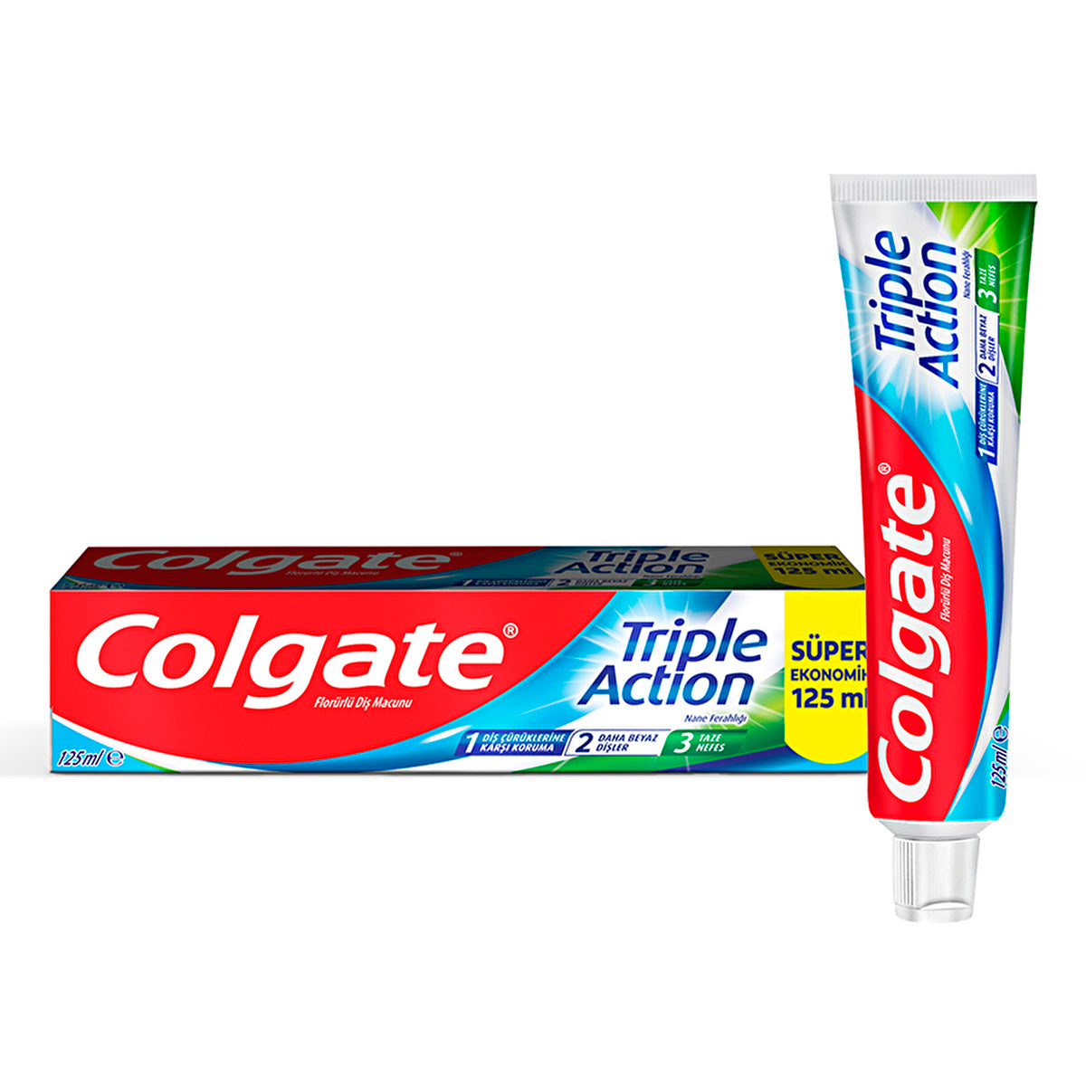 Colgate Triple Action Toothpaste 4.2 Oz - Strong, White, Fresh - Image #2