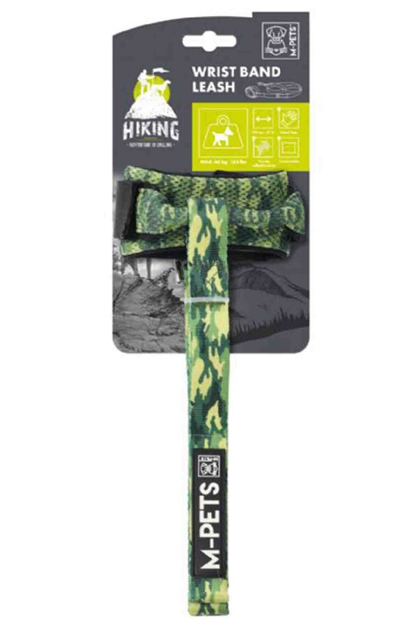 M-Pets Hiking Wrist Leash Camouflage for Dogs 1.2m