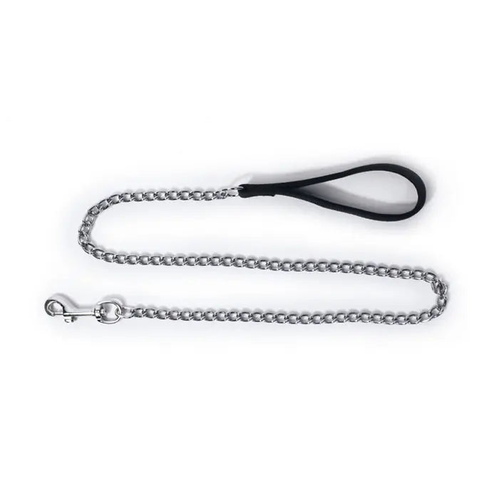 M-Pets Chain Dog Leash with Soft Grip 3mm x 120cm