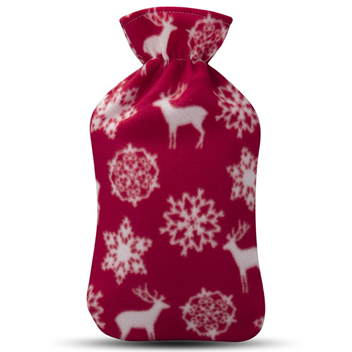 VPW Christmas Plush Hot Water Bottle 2L - Soft Cover