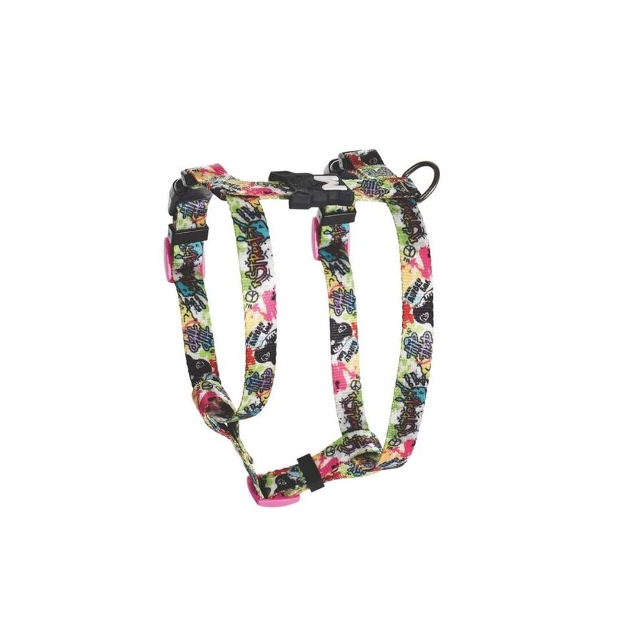 M-Pets Urbanstyle Graffiti Active Dog Harness XS