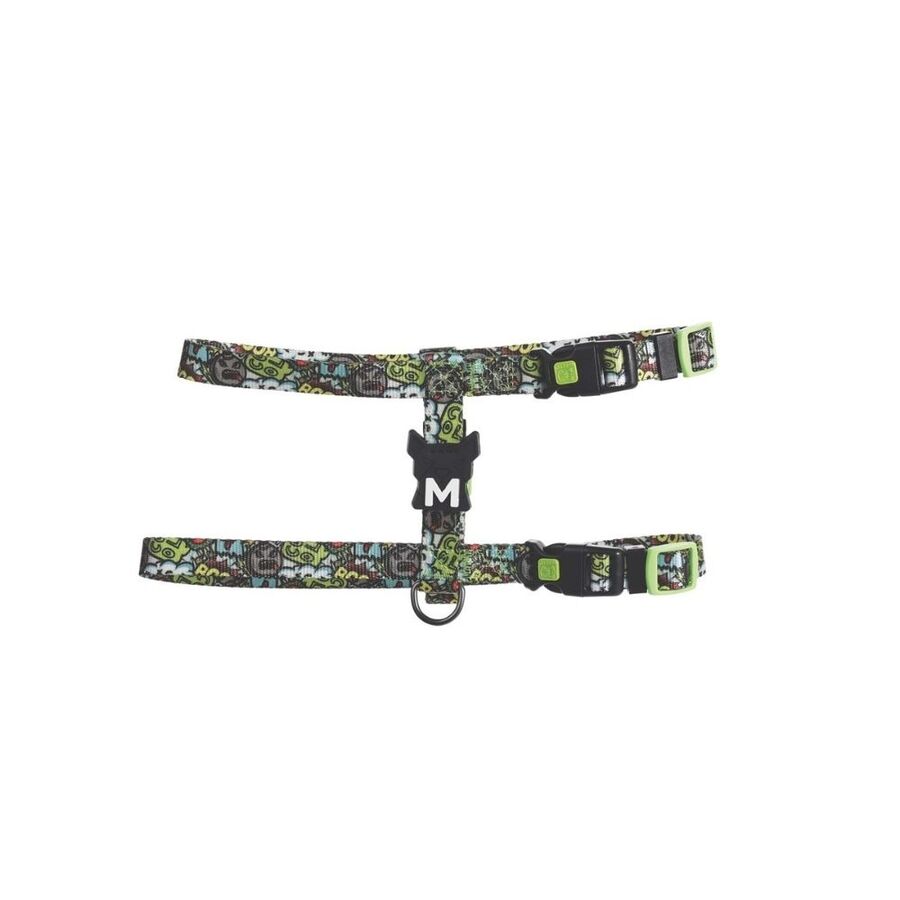 M-Pets Urbanstyle Multicolor Active Dog Harness Size M