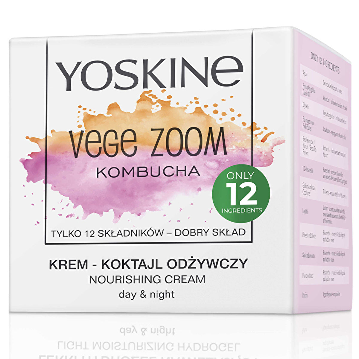 Yoskine Vege Zoom Nourishing Day & Night Cream 50ml - Anti-Aging