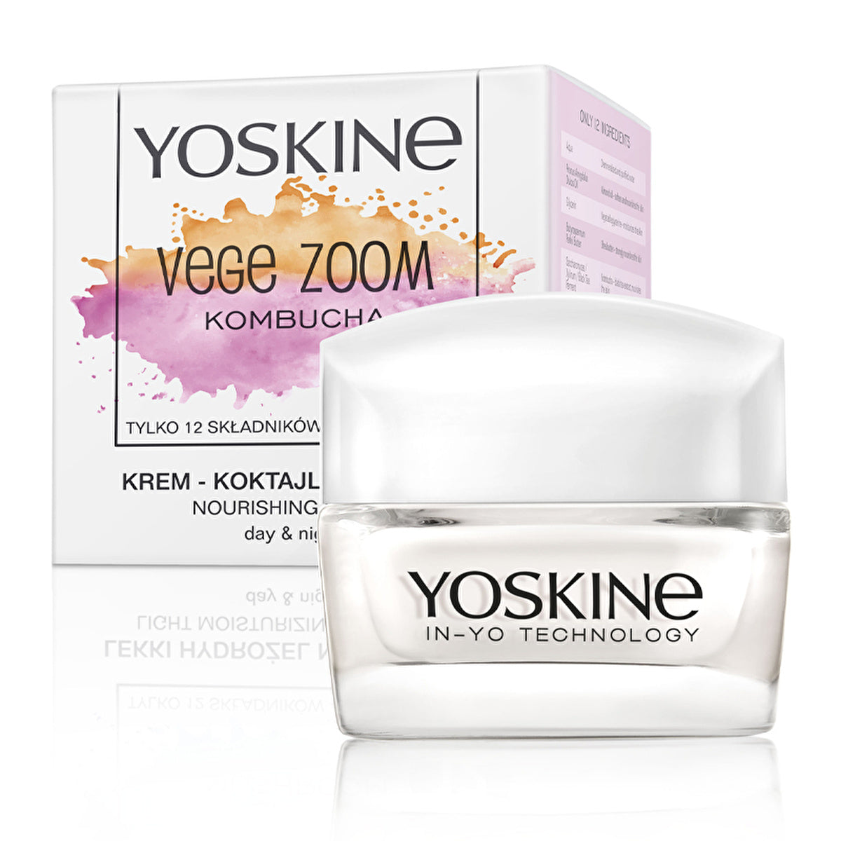 Yoskine Vege Zoom Nourishing Day & Night Cream 50ml - Anti-Aging