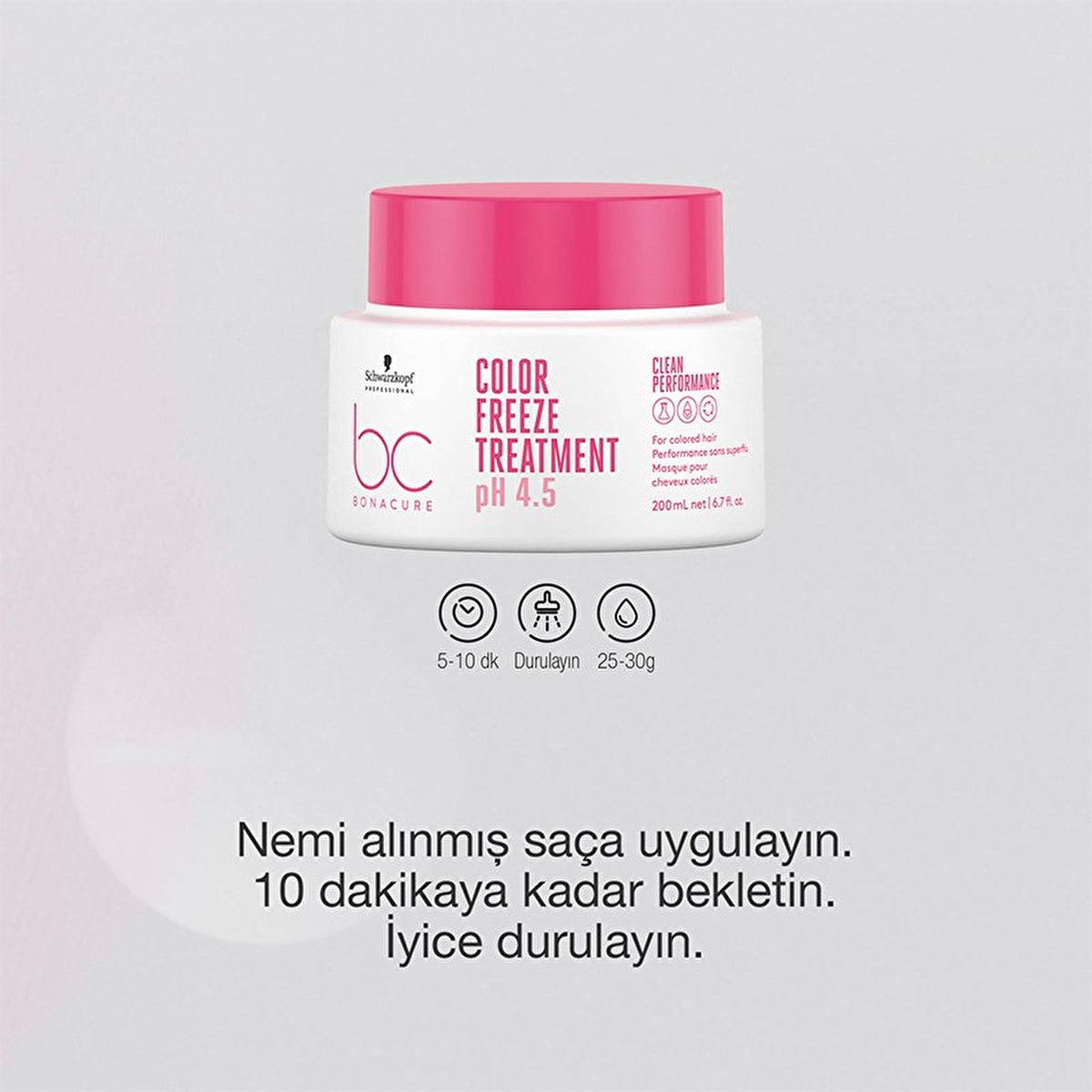 Bonacure Color Protective Mask 200ml - Deep Repair Cream | Vegan Formula - Image #2