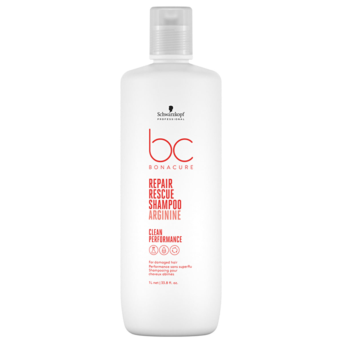 Bonacure Clean Rescue Shampoo 1000ml - Vegan Formula | Damage Repair - Image #5