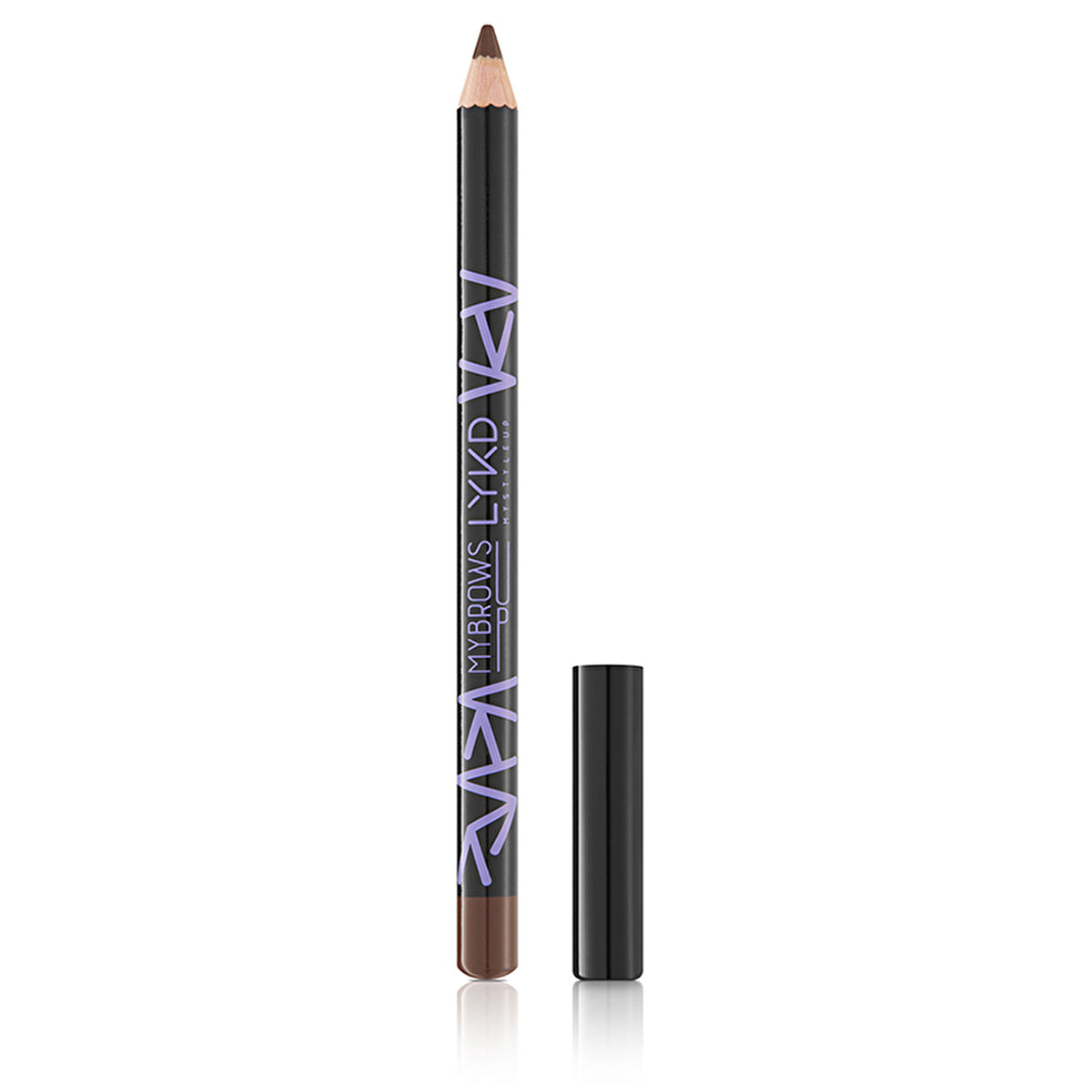 LYKD Brow Pencil 186 Medium Brown - Waterproof Formula | Perfect Finish