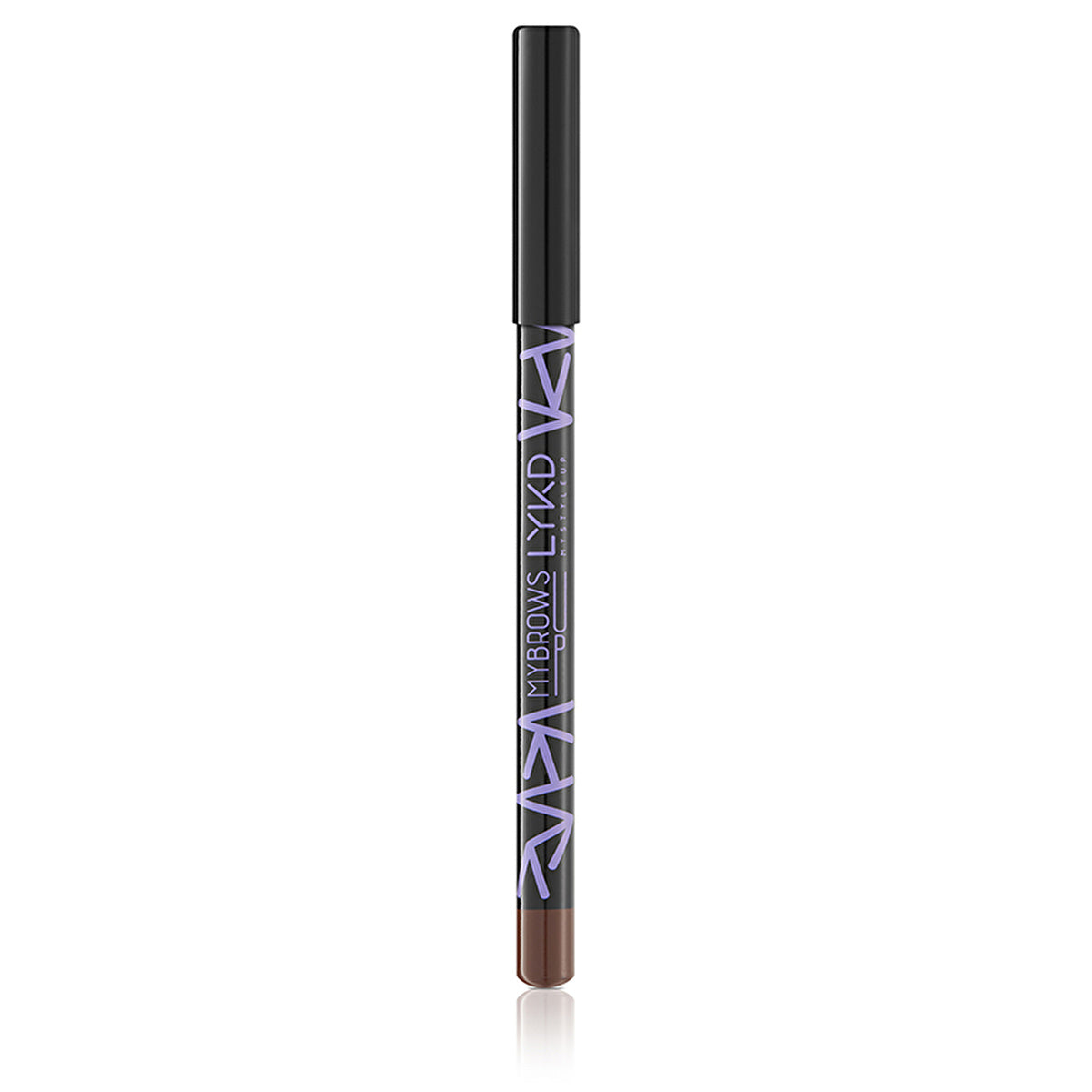 LYKD Brow Pencil 186 Medium Brown - Waterproof Formula | Perfect Finish