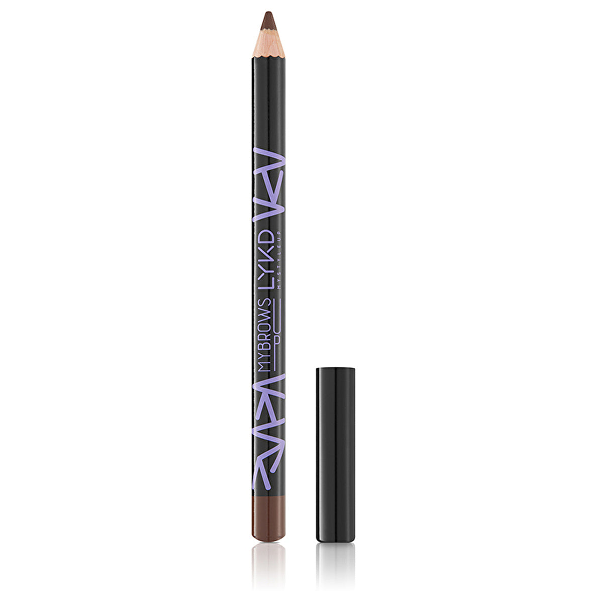 LYKD Brow Pencil 185 Taupe - Soft Tip for Natural Finish | High Pigment