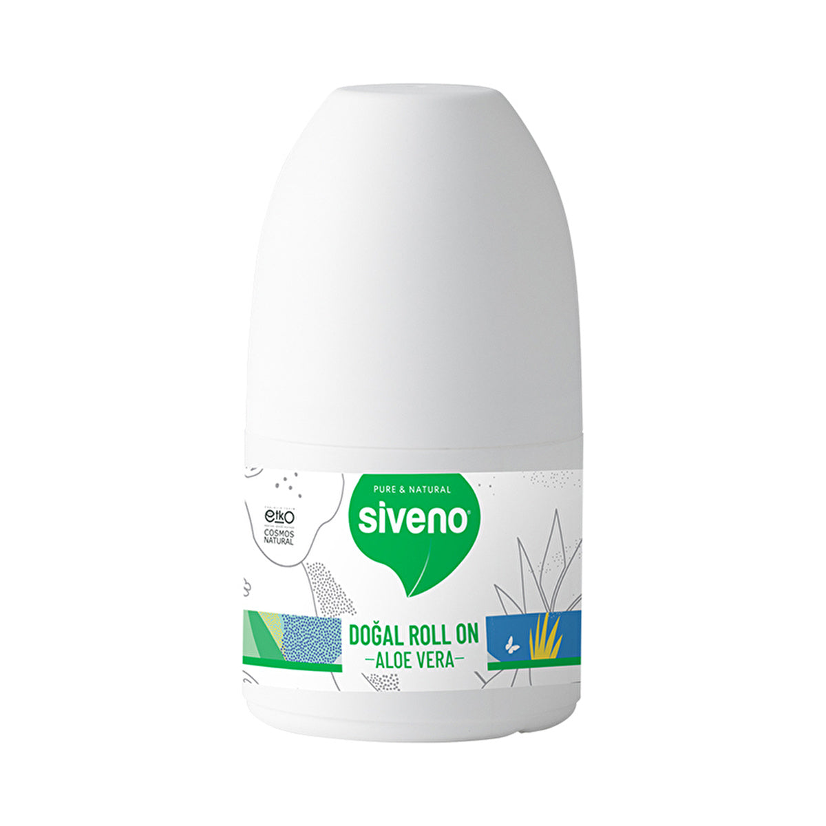 Siveno Natural Aloe Vera Women Deodorant - 50ml | Eco-Friendly