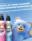 Yumoş Jet Fresh Spray - Lily Scent 200ml | Refreshing Fabric Care