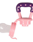 Sevi Bebe Silicone Baby Fruit Feeder & Teether: Safe Introduction to Fruit, Soothes Teething Pain - Pink, EN14372 Compliant Sevi Bebe Fruit Feeder: Safe Baby Teether & Food Introduction baby fruit feeder, silicone teether, infant food feeder, teething toy, safe fruit feeder, baby teething relief, fruit pacifier, sevi bebe, baby food feeder, teether, baby food, infant food, fruit feeder, teething, teething pain, baby, infant, kids, toddler, safe feeding, silicone, EN14372, pink, baby gifts, gifts for baby, n