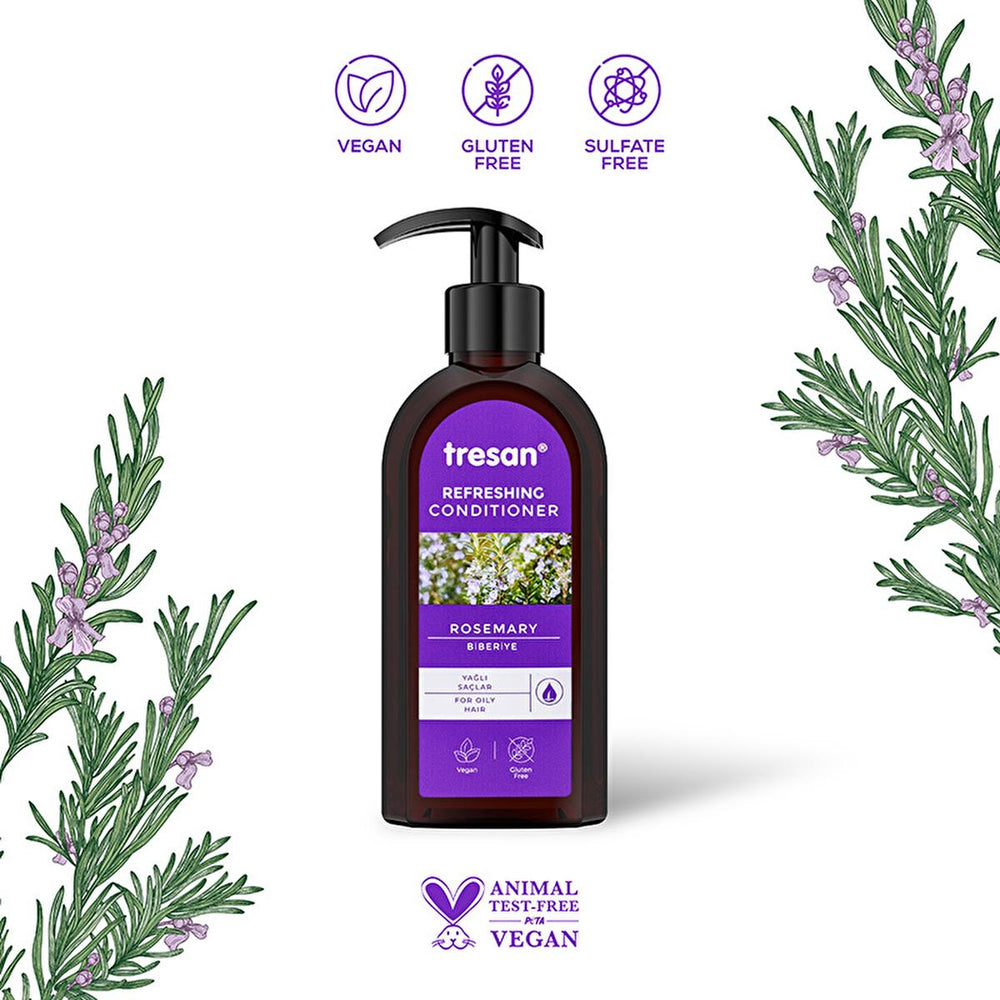 Tresan Sulfate-Free Rosemary Hair Conditioner for Nourished Hair - 300ml - Conditioner