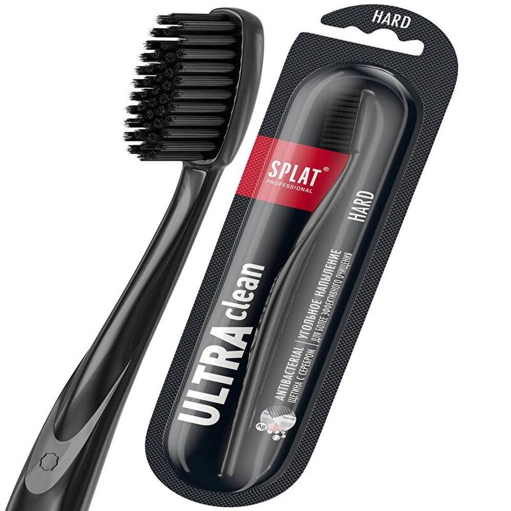 Splat Ultra Clean Hard Toothbrush for Deep Cleaning