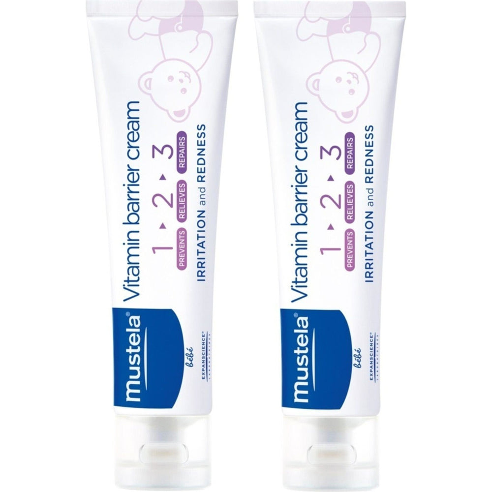 Mustela Vitamin Barrier Cream 2 pack - Vitamin & Supplement