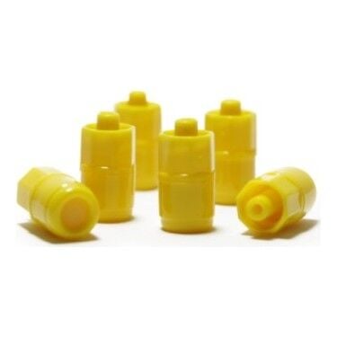 Ayset Heparin Caps Sterile Luer Lock Connectors 100 Count