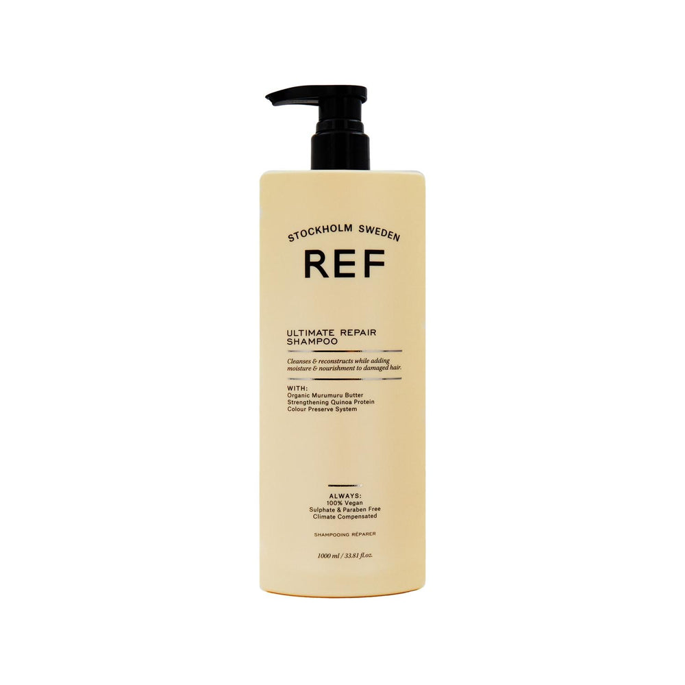 REF Repair Shampoo for Damaged Hair - Nourishing and Intensive Hair Care Treatment, 1000ml REF Repair Shampoo for Damaged Hair - Nourishing Treatment repair shampoo, damaged hair care, nourishing shampoo, hair repair treatment, intensive hair care, hair nourishment, damaged hair repair, hair health, hair care products, REF Ultimate Repair Shampoo, 1000ml shampoo, large capacity shampoo