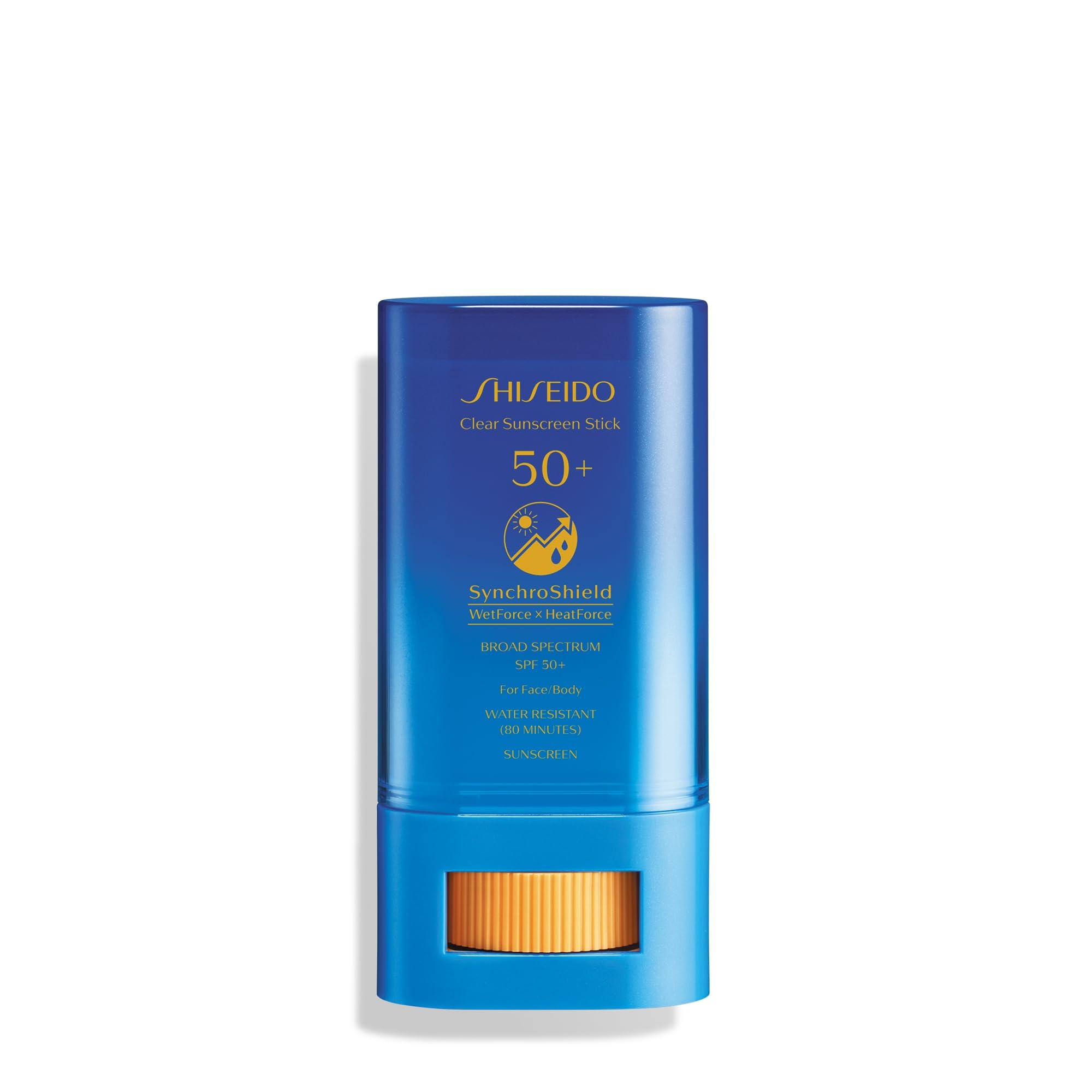 Shiseido Clear Sunscreen Stick SPF 50: Broad Spectrum Protection, Portable, Hydrating &amp; Ideal for Sensitive Skin