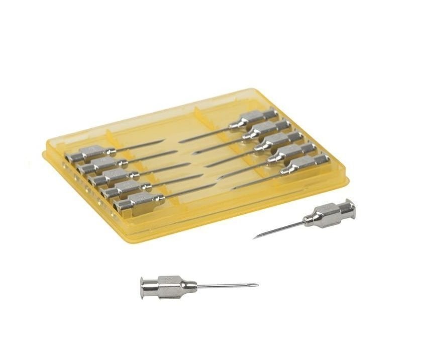 Kruuse Vet Injector Needles Stainless Steel 18G x 3/4 12pk