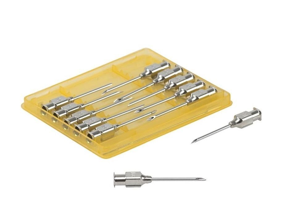 Kruuse Vet Injector Needles 16G x 1 Inch 12 Pack