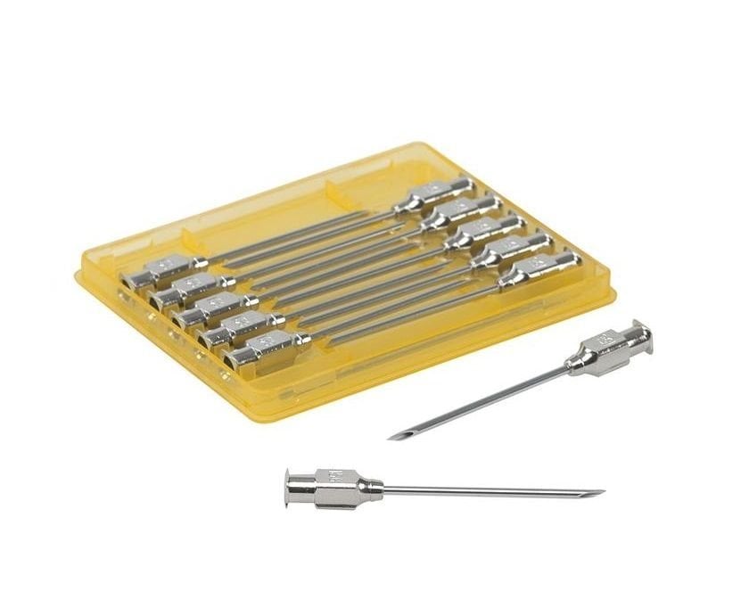 Kruuse Vet Injector Needles Stainless Steel 1.8x40mm 12pk