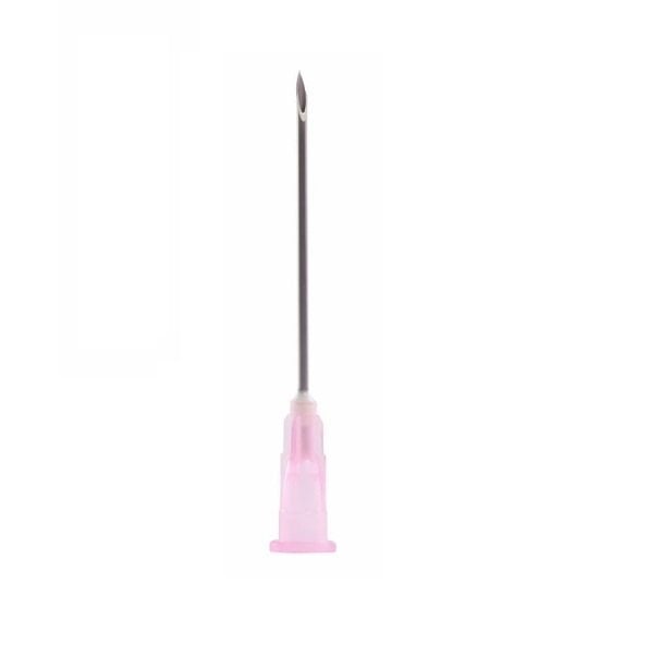 Kruuse Sterile Injector Needles 1.20x40mm Pink 100 Count