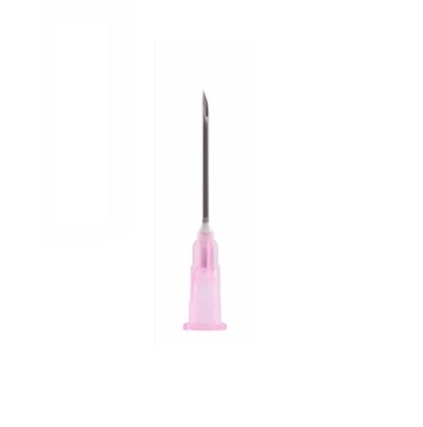 Kruuse Sterile Injection Needles 18G Pink 100 Count