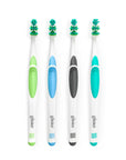 Glister Multi-Action Toothbrush (Medium), 4-pack
