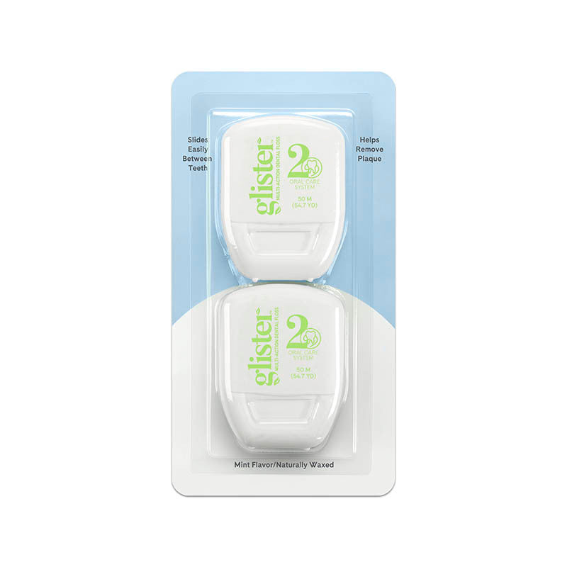 Glister Multi-Action Dental Floss - 2 x 50m