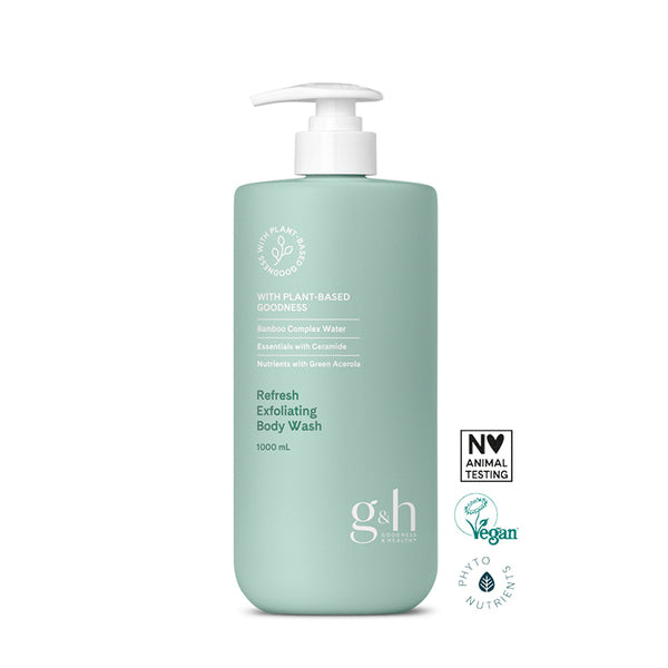 G&H Refresh Exfoliating Body Wash 1000 ml