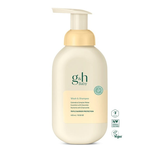 G&amp;H Baby Hair and Body Wash 400 ml