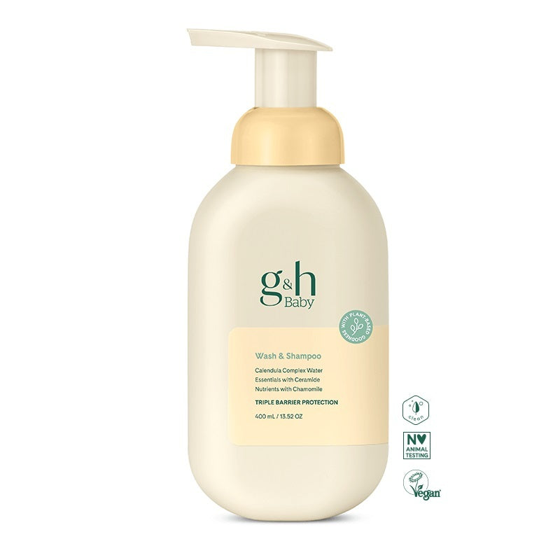 G&amp;H Baby Hair and Body Wash 400 ml