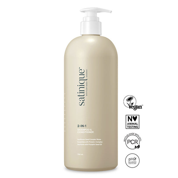 Satinique 2-in-1 Shampoo and Conditioner 750ml