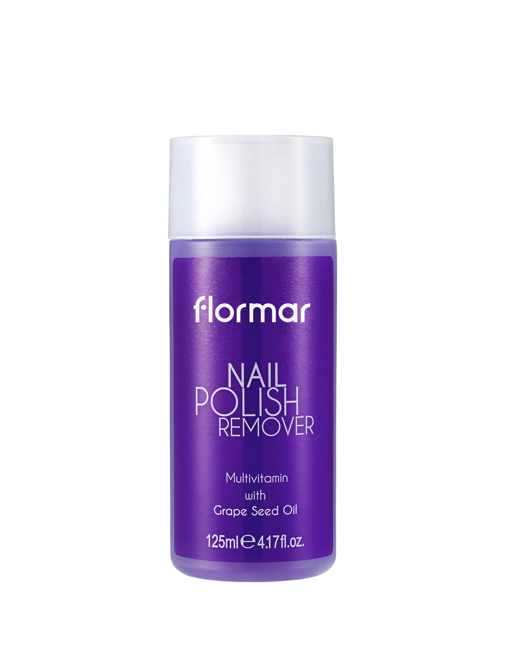 Flormar Grape Seed Oil Nail Polish Remover Strong Effect 125ml