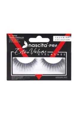 Nascita Pro Faux Extra Volume False Eyelashes - Handmade, Reusable, Natural Look - 109 - Hair Accessories